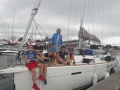 L'arrivée sur le bateau
